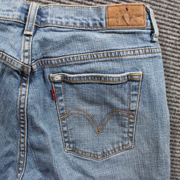 Levi's 515 Bootcut Jeans Women's 8L Light Wash Stretch - Picture 6 of 8